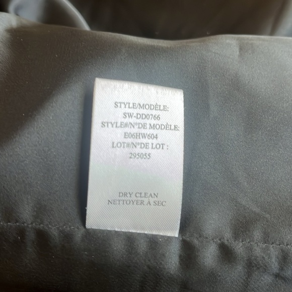 HELMUT LANG Womens Dress  Deep V Neck Midi Elegant Stylish Black Size 00 - Picture 13 of 14